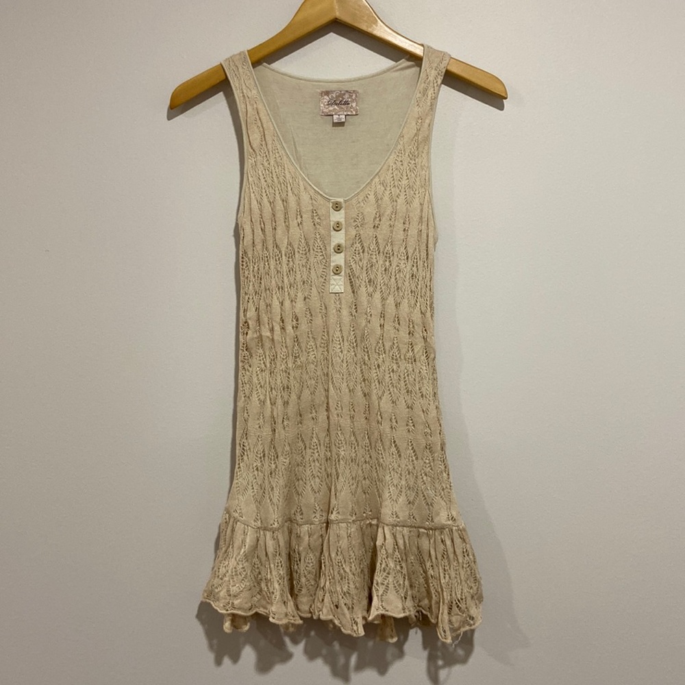 Anthropologie Deletta Tunic Top Women Size S